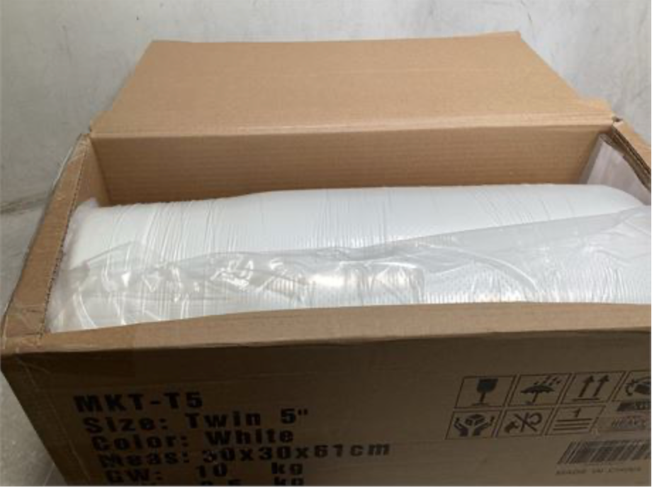Twin Mattress, for Kids Adults, Gel Memory Foam, Medium-Firm, Twin Size
