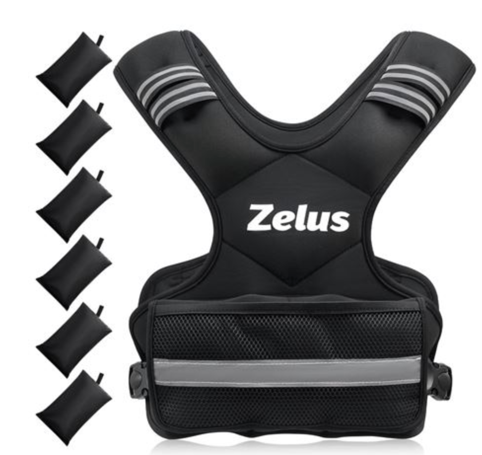 ZELUS Weighted Vest for Men and Women | 4-10lb/11-20lb/20-32lb