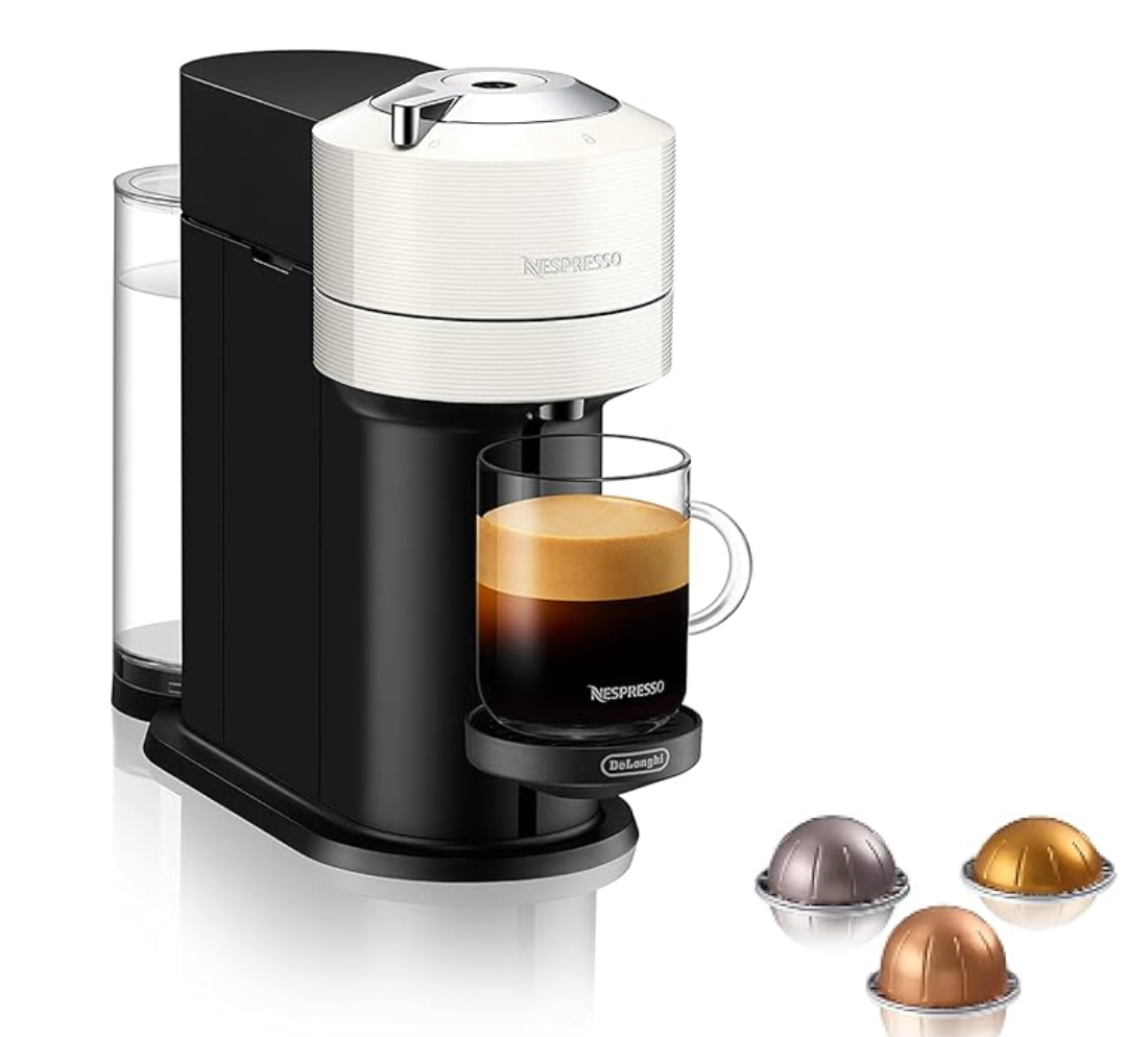 White NESPRESSO Vertuo Next Espresso Coffee Maker Machine Used No box