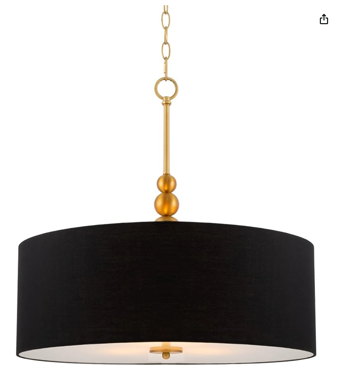 Kira Home Adelade 22" Modern 3-Light Drum Pendant Chandelier