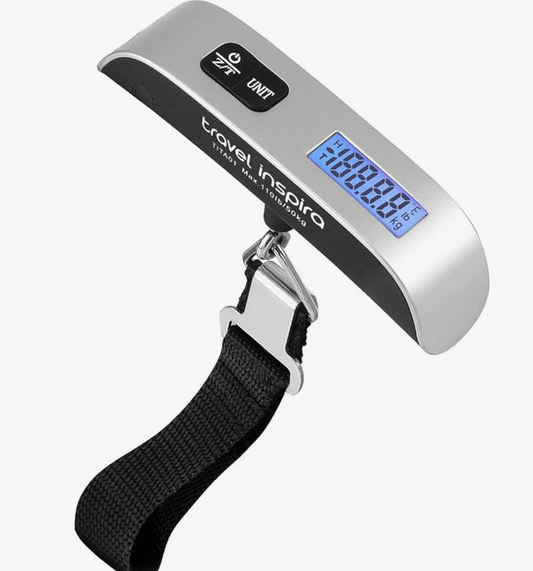 50kg/10g Portable Travel LCD Digital Hanging Luggage Scale Electronic Weight US